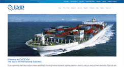 Desktop Screenshot of emdexim.com