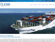 Tablet Screenshot of emdexim.com